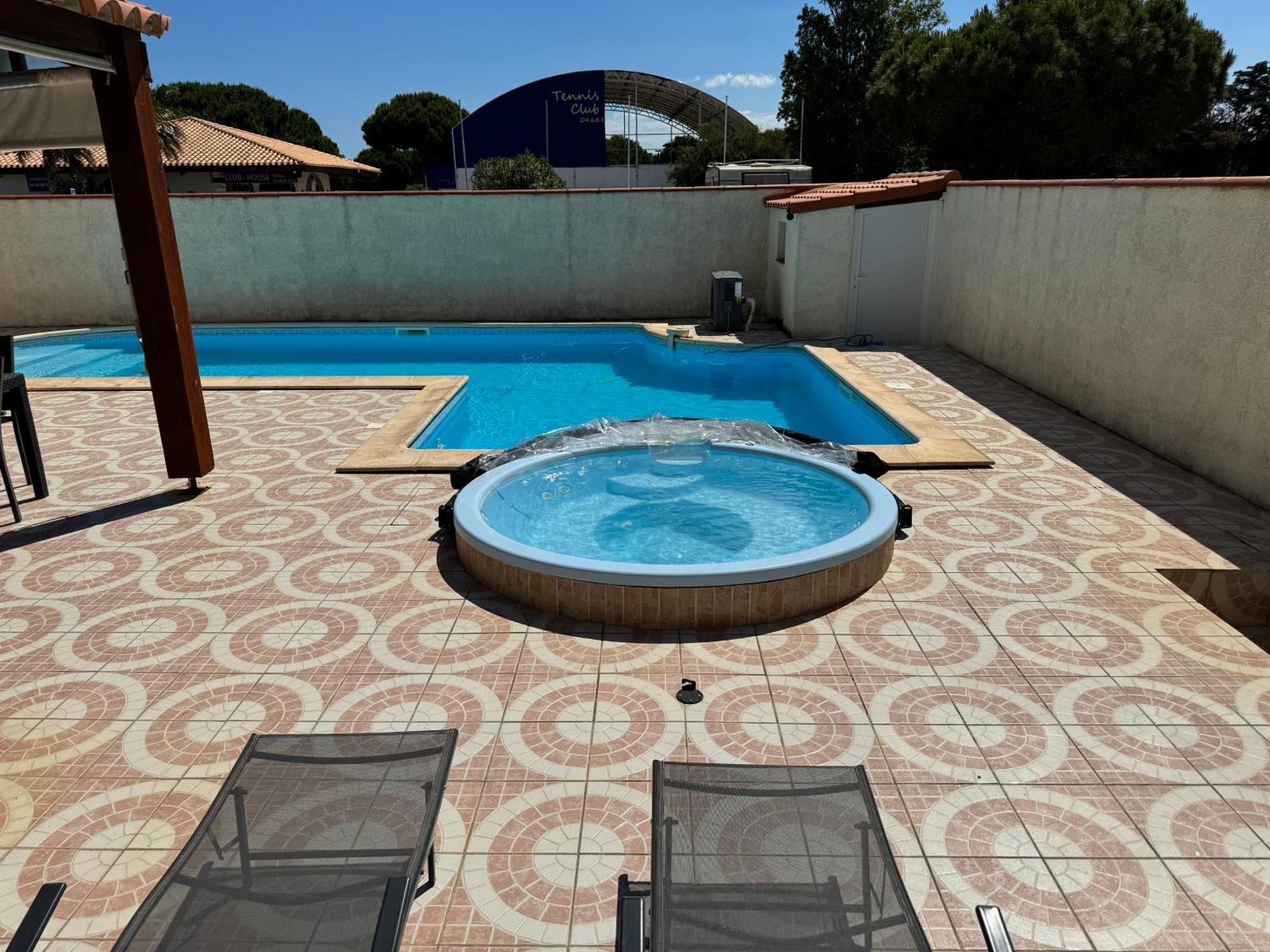 Villa La Lagune Piscine Et Spa Prives 8 Couchages Parking Prive Et Borne De Recharge Electrique Le Barcarès Quarto foto